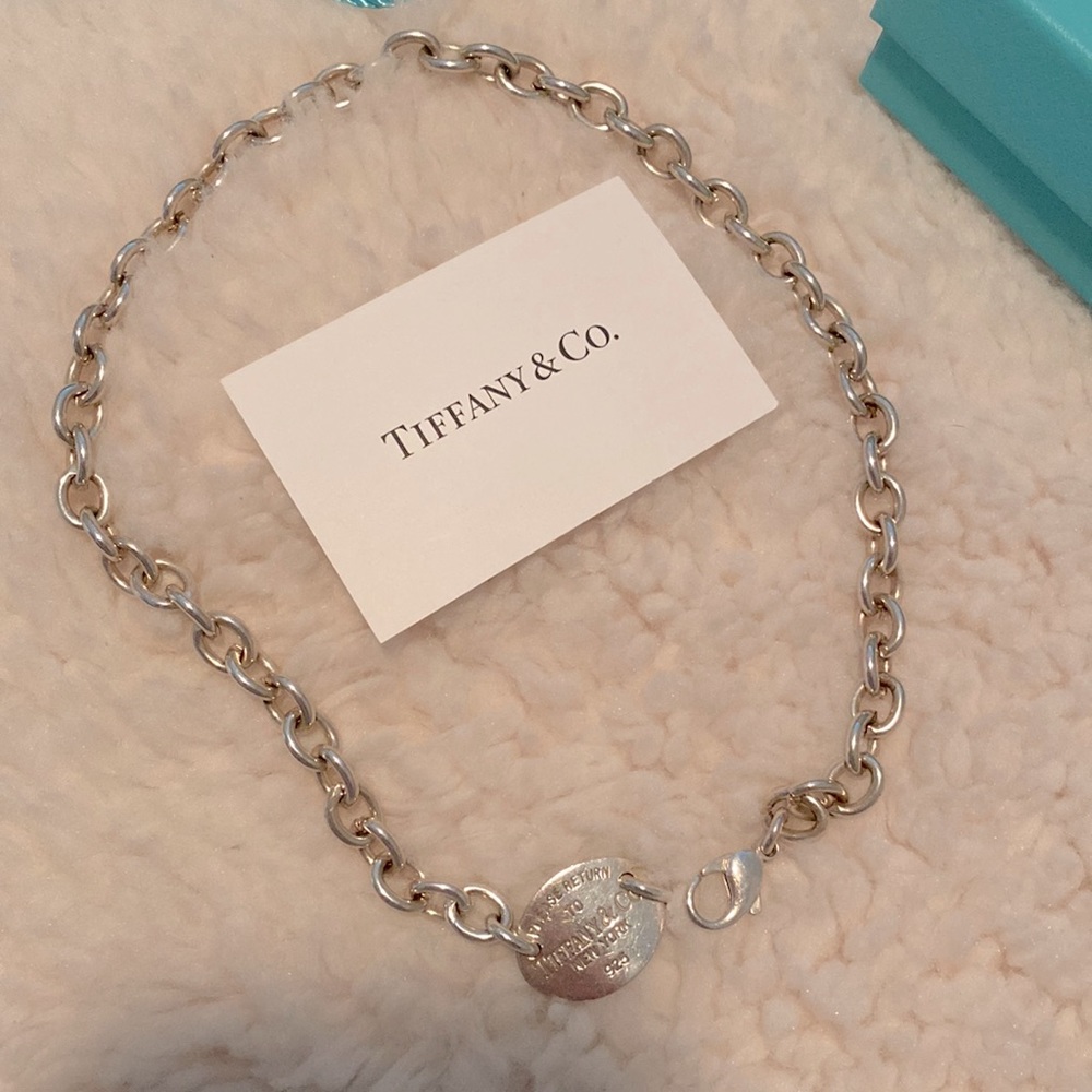 Tiffany oval choker necklace